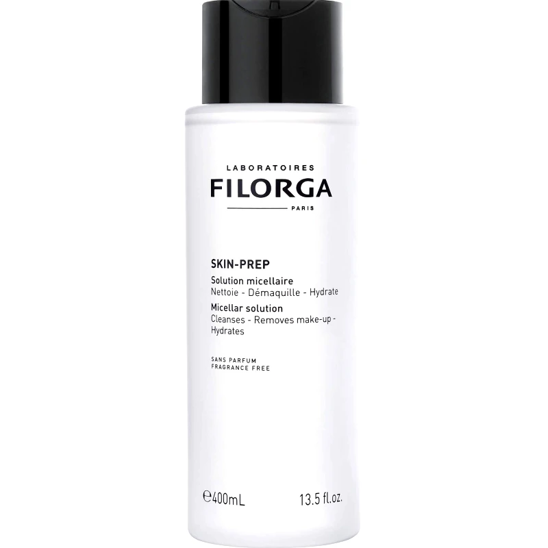 Filorga Filorga Skin-Prep Micellar Solution Μικκυλιακό Νερό για Πρόσωπο & Μάτια που Καθαρίζει, Ενυδατώνει & Αφαιρεί το Μακιγιάζ για Όλους τους Τύπους Δέρματος 400ml