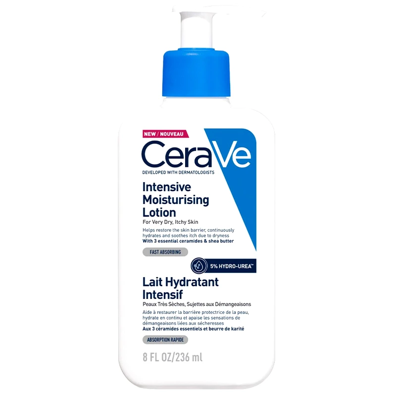 Cerave CeraVe Intense Moisturising Lotion Ενυδατική Λοσιόν για το Πολύ Ξηρό Δέρμα με Κνησμό 236ml