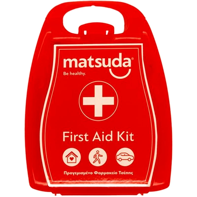 MATSUDA Matsuda Pocket First Aid Kit Φαρμακείο Τσέπης Προγεμισμένο 22 Τεμάχια