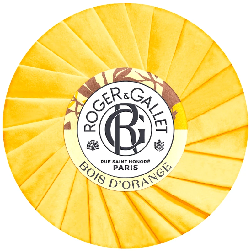 Roger & Gallet Roger & Gallet Bois D' Orange Perfumed Soap Bar Αναζωογονητικό Φυτικό Σαπούνι Σώματος με Άρωμα Νεράντζι, Πορτοκάλι 100gr