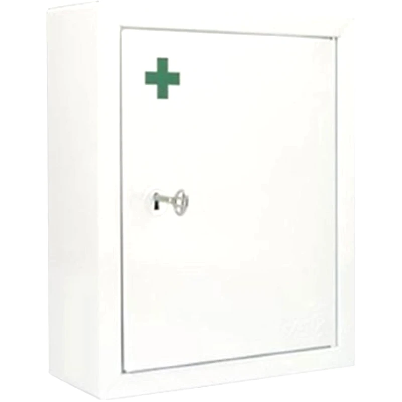 MATSUDA Matsuda Wall Mounted Steel Medicine Cabinet Μεταλλικό Φαρμακείο Τοίχου με Κλειδί 1 Τεμάχιο - Β (33x27x11cm)