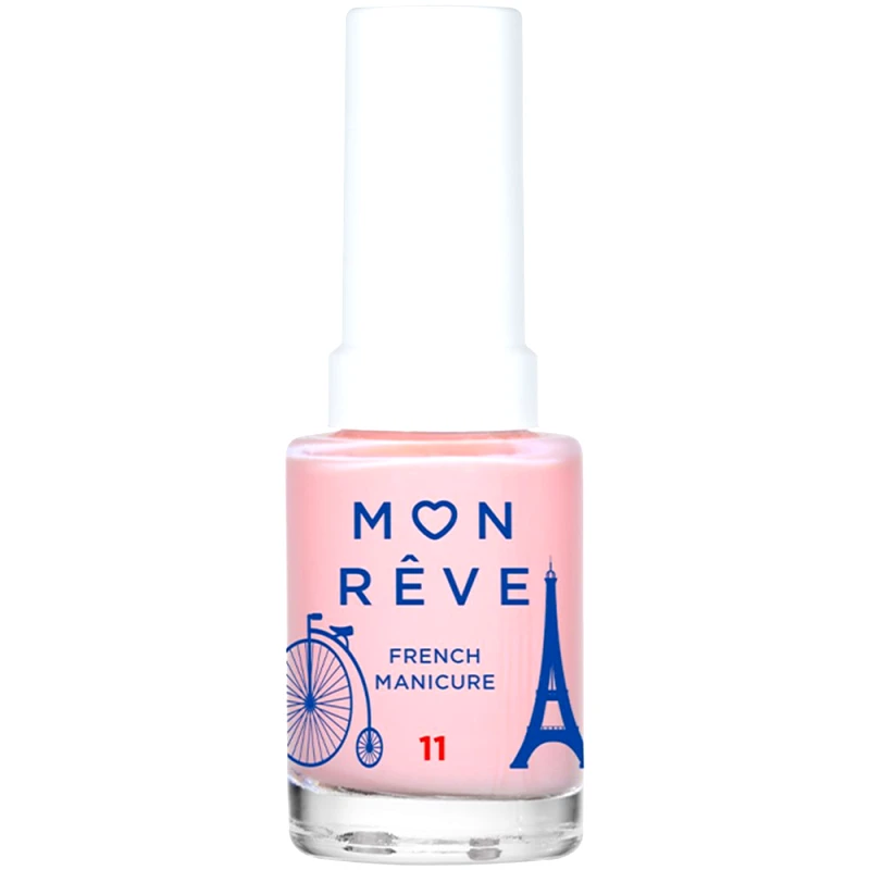 Mon Reve Mon Reve French Manicure Nail Color Βερνίκι Νυχιών για Γαλλικό Μανικιούρ 13ml - 11 Sheer Candy