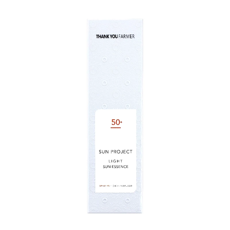 Thank You Farmer Thank You Farmer Sun Project Light Sun Essence Spf50+ Αντηλιακό για τις Ανάγκες της Λιπαρής Μικτής Επιδερμίδας 40ml
