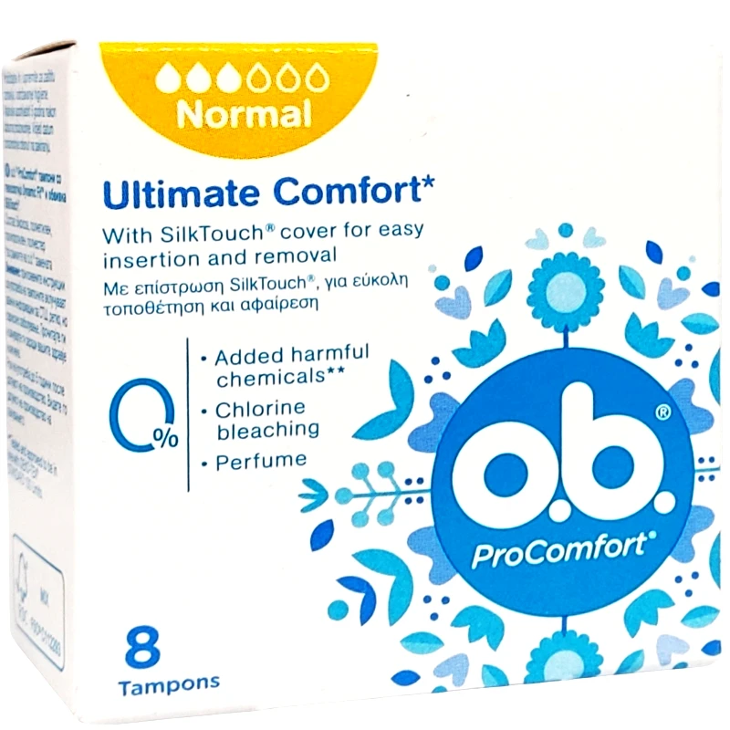 o.b. o.b ProComfort Normal Ταμπόν 8 τεμάχια