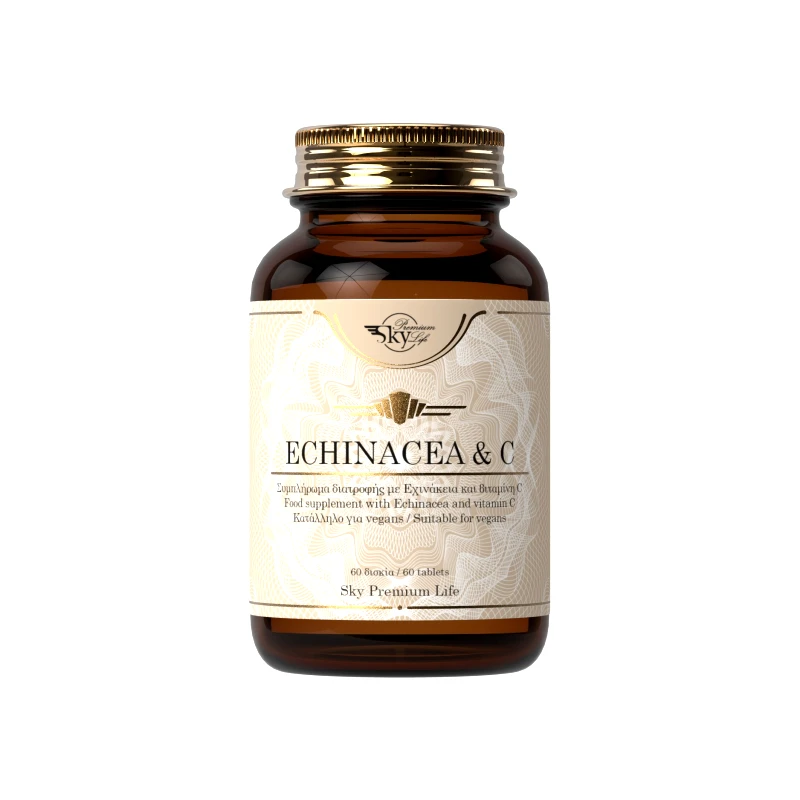Sky Premium Life Sky Premium Life Echinacea & Vitamin C 60 Δισκία