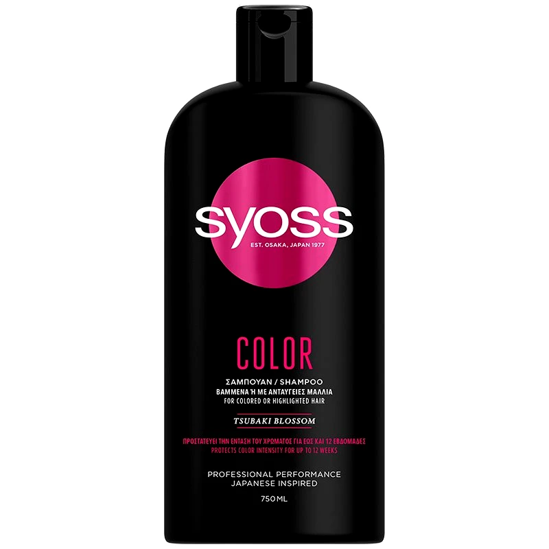 Syoss Syoss Shampoo Color Σαμπουάν για Βαμμένα ή με Ανταύγειες Μαλλιά 750ml