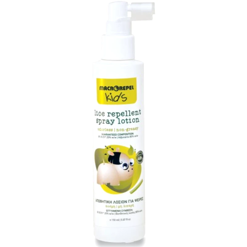 Macrovita Macrovita Lice Repellent Spray Lotion Αντιφθειρική Lotion σε Spray 150ml