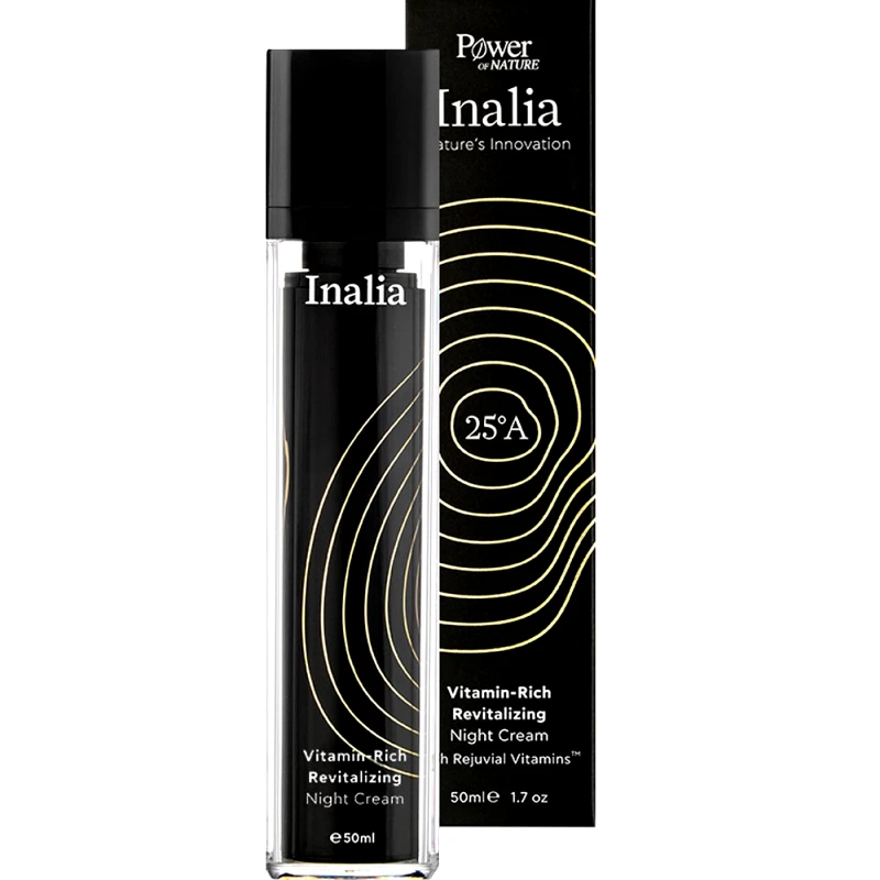 Inalia Inalia Vitamin-Rich Revitalizing Night Cream Αντιρυτιδική & Συσφικτική Κρέμα Νύχτας για Κάθε Τύπο Δέρματος 50ml