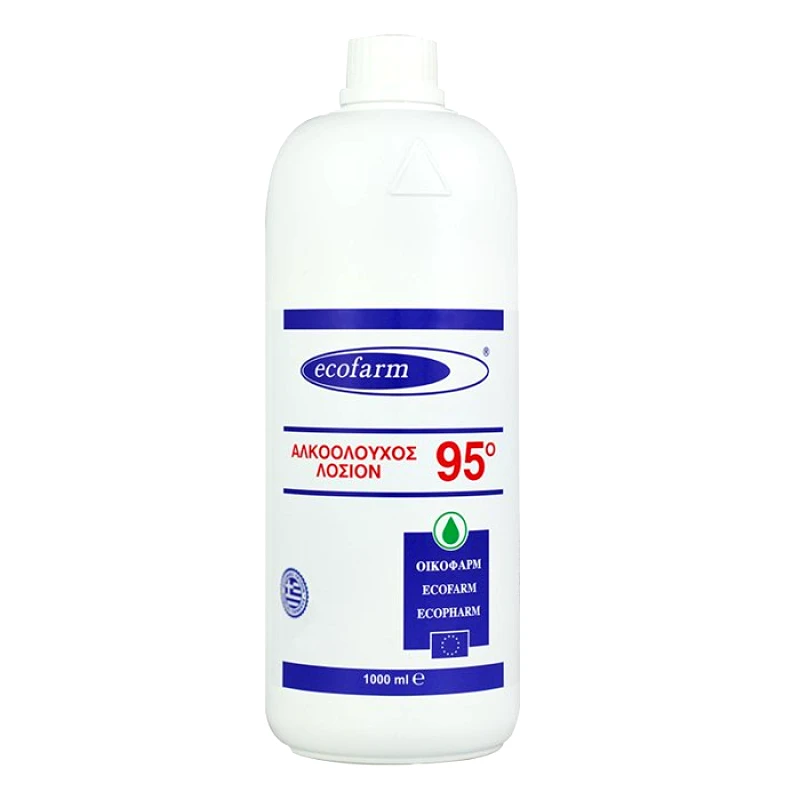 Ecofarm Ecofarm Αλκοολούχος Λοσιόν 95° 1 Τεμάχιο - 1000ml