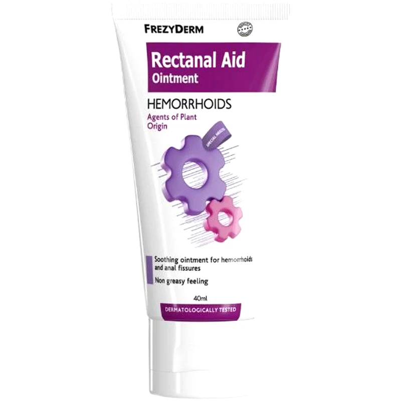 Frezyderm Frezyderm Rectanal Aid Ointment Καταπραϋντική Αλοιφή για Αιμορροΐδες & Ραγάδες Πρωκτού 40ml