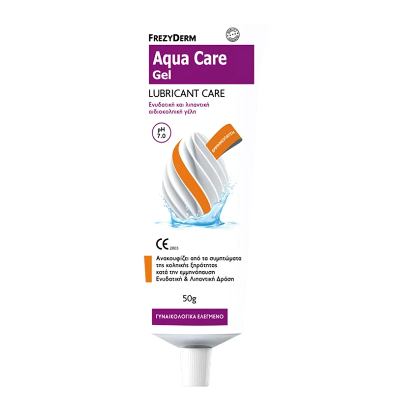 Frezyderm Frezyderm Aqua Care Gel Lubricant Care Ενυδατική & Λιπαντική Αιδιοκολπική Γέλη για Χρήση Κατά την Εμμηνόπαυση 50g