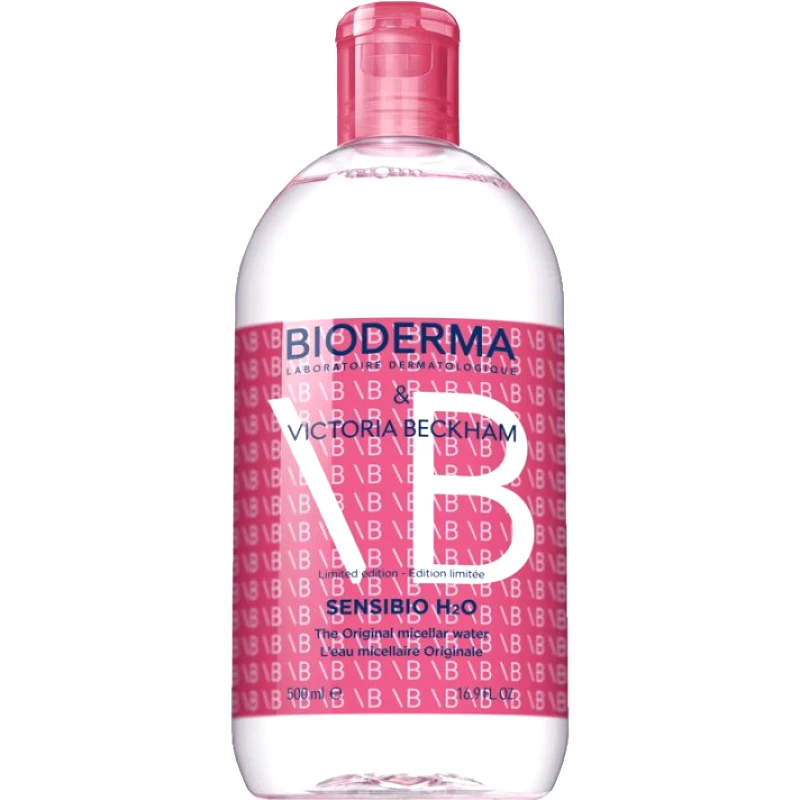 Bioderma Bioderma & Victoria Beckham Limited Edition Sensibio H20 Μικυλλιακό Νερό Καθαρισμού & Ντεμακιγιάζ Σχεδιασμένο από τη Victoria Beckham 500ml