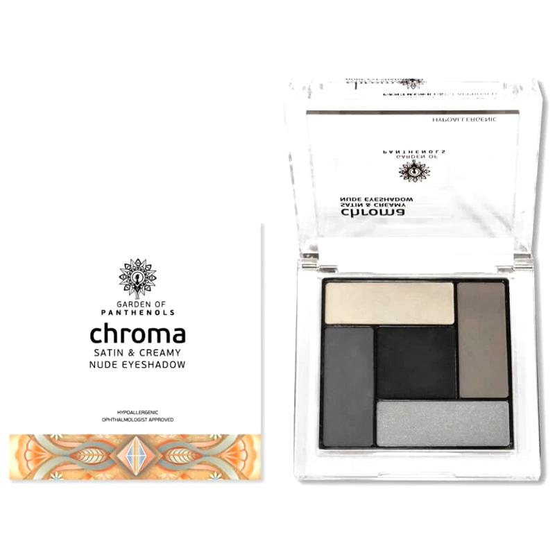 Garden Garden Chroma Satin & Creamy Eyeshadow Απαλές, Μεταξένιες Σκιές 6gr - No 2