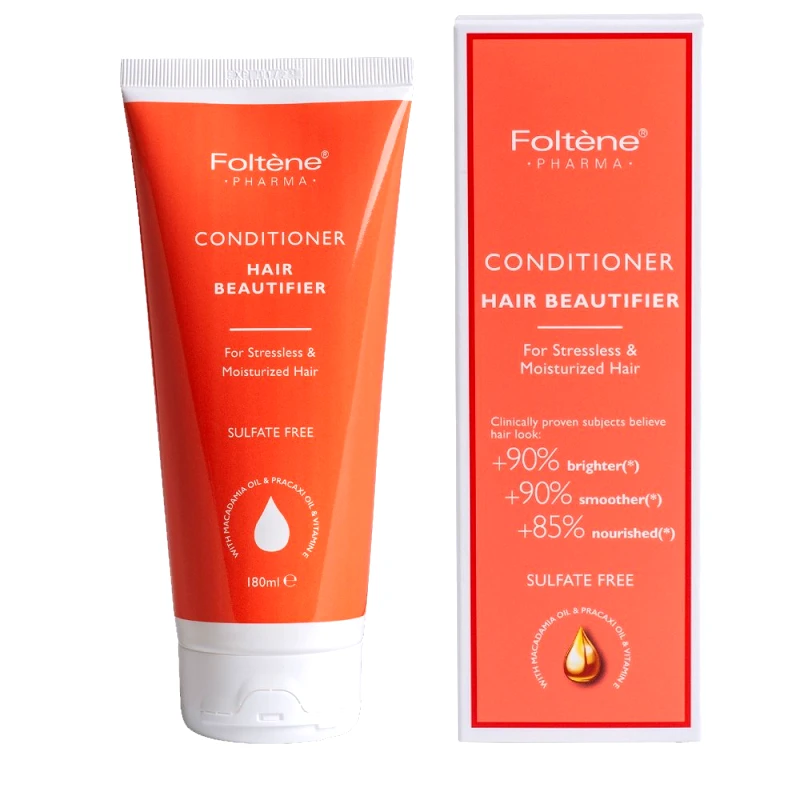 Foltene Pharma Foltene Pharma Hair Beautifier Conditioner for Stressless Moisturized Hair Μαλακτική Κρέμα για Ενυδάτωση και Θρέψη 180ml
