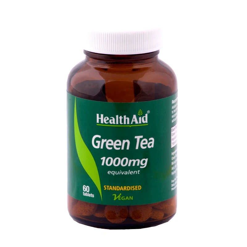 Health Aid Health Aid Green Tea 1000mg Αντιοξειδωτικές Ιδιότητες 60tabs