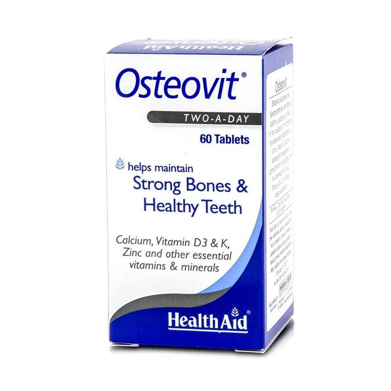 Health Aid Health Aid Osteovit για την Υγεία και τη Διατήρηση Δυνατών Οστών 60Tab