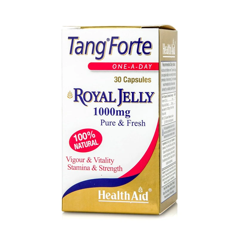 Health Aid Health Aid Tang Forte Royal Jelly 1000mg Βασιλικός Πολτός Πλούσιος σε Θρεπτικά Συστατικά 30 tabs
