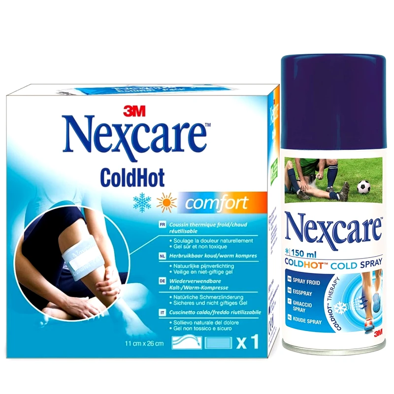 FUTURO 3M Nexcare Coldhot Πακέτο Προσφοράς Comfort Therapy Pack 1 Τεμάχιο & Δώρο Cold Ψυκτικό Spray 150ml