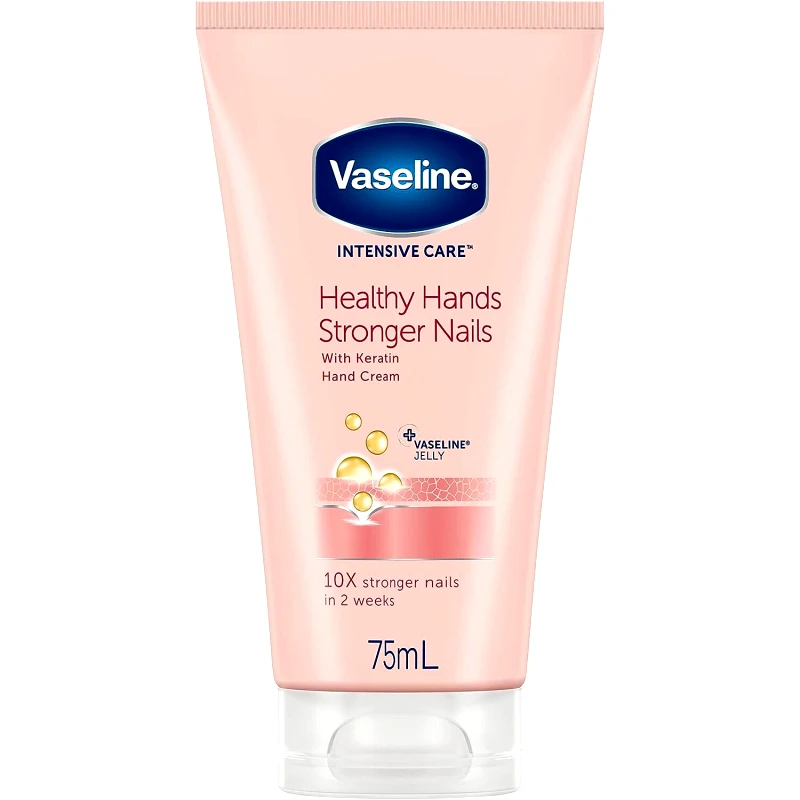 Vaseline Vaseline Intensive Care Healthy Hands Stronger Nails Cream Θρεπτική & Επανορθωτική Κρέμα Χεριών - Νυχιών 75ml