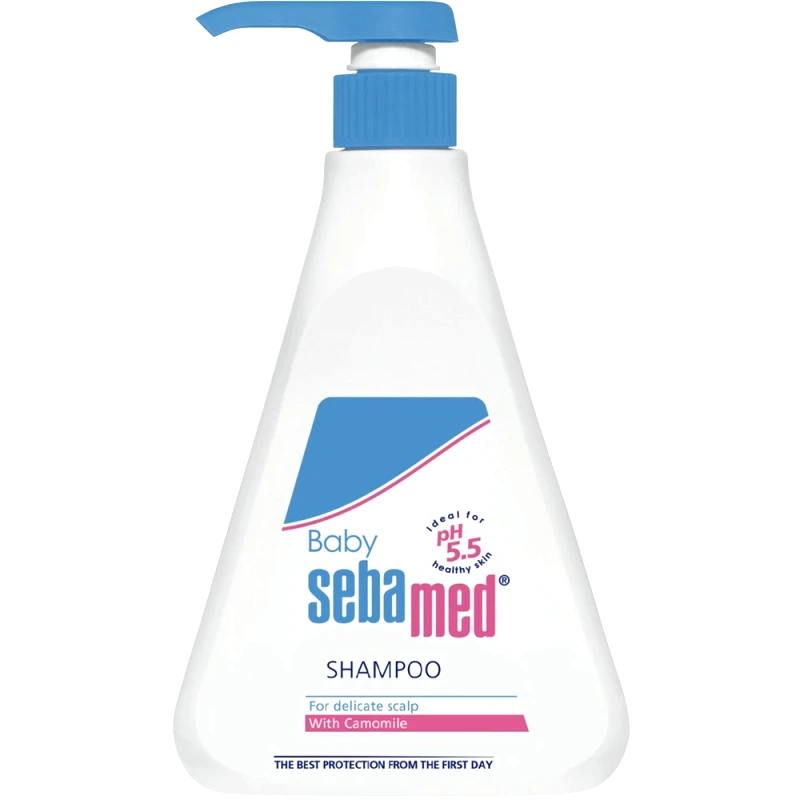 Sebamed Sebamed Baby Shampoo for Delicate Scalp with Chamomile Σαμπουάν για Προστασία από την Ξηρότητα σε Βρέφη από την Πρώτη Μέρα 500ml
