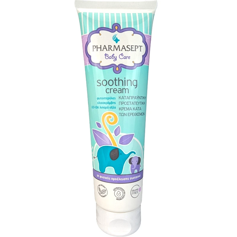 Pharmasept Pharmasept Baby Care Soothing Cream Βρεφική Καταπραϋντική & Προστατευτική Κρέμα για Σώμα - Πρόσωπο 150ml