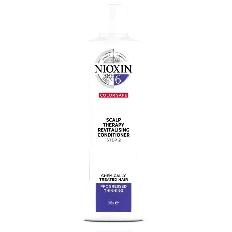 Nioxin Nioxin Scalp Therapy Revitalizing Conditioner System 6 Step 2, 300ml,Μαλακτική Κρέμα για Εμφανώς Αραιωμένα Χημικά Επεξεργασμένα