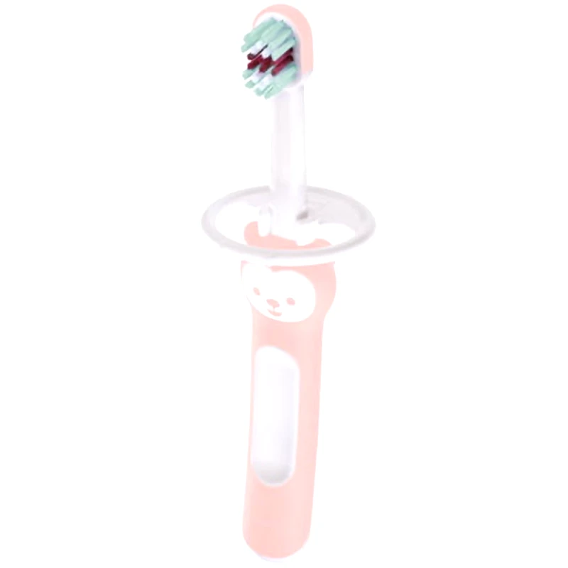 Mam Mam Baby's Brush Βρεφική Οδοντόβουρτσα με Μαλακές Τρίχες 6m+, 1 Τεμάχιο, Κωδ 606 - Ανοιχτό Ροζ