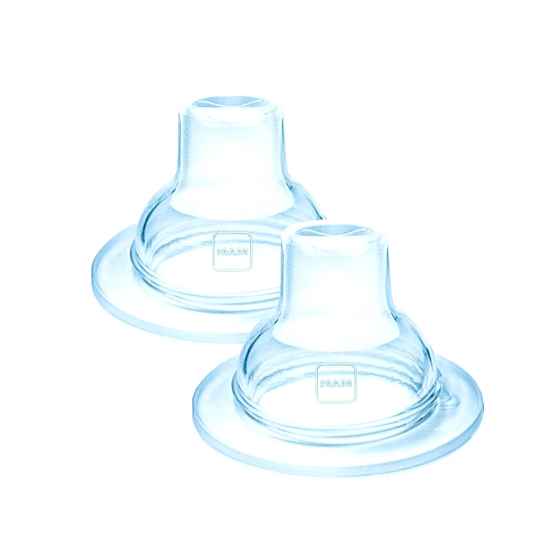 Mam Mam Extra Soft Bottle Spouts Πολύ Μαλακό Συμμετρικό Στόμιο Σιλικόνης για Μπιμπερό Κωδ 425S από 4+ Μηνών 2 Τεμάχια