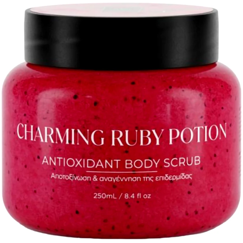 Lavish Care Lavish Care Antioxidant Body Scrub Charming Ruby Potion Απολεπιστικό Σώματος Πλούσιο σε Αντιοξειδωτικά & Ιχνοστοιχεία 250ml