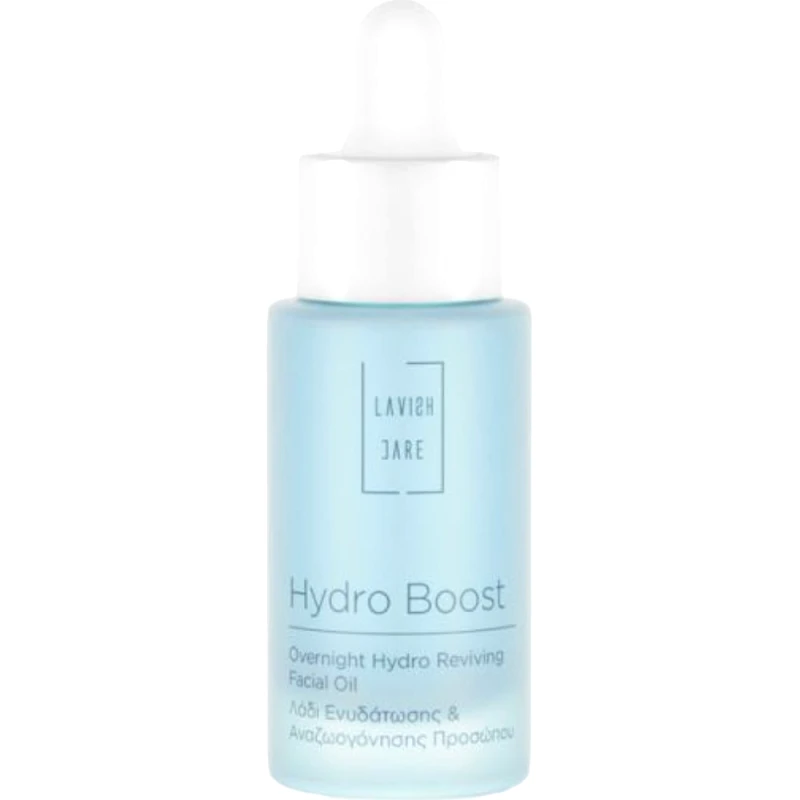 Lavish Care Lavish Care Hydro Boost Overnight Hydro Reviving Facial Oil Ενυδατικό Λαδι Αναζωογόνησης Προσώπου για Ανάπλαση & Θρέψη 30ml