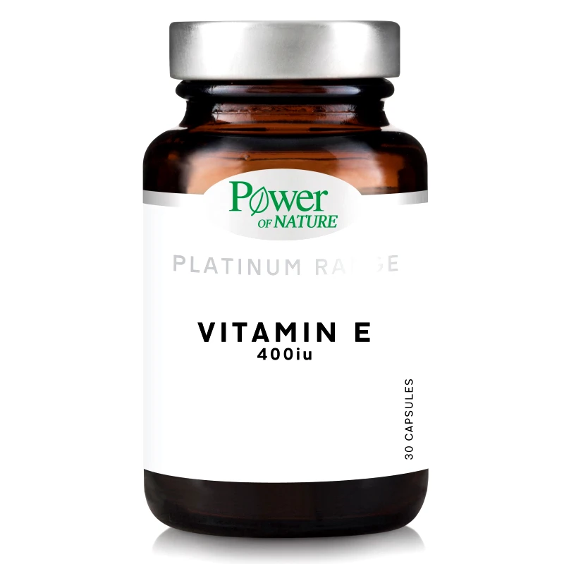 Power Health Power Health Platinum Range Vitamin E 400iu Συμπλήρωμα Διατροφής Βιταμίνης Ε 30caps