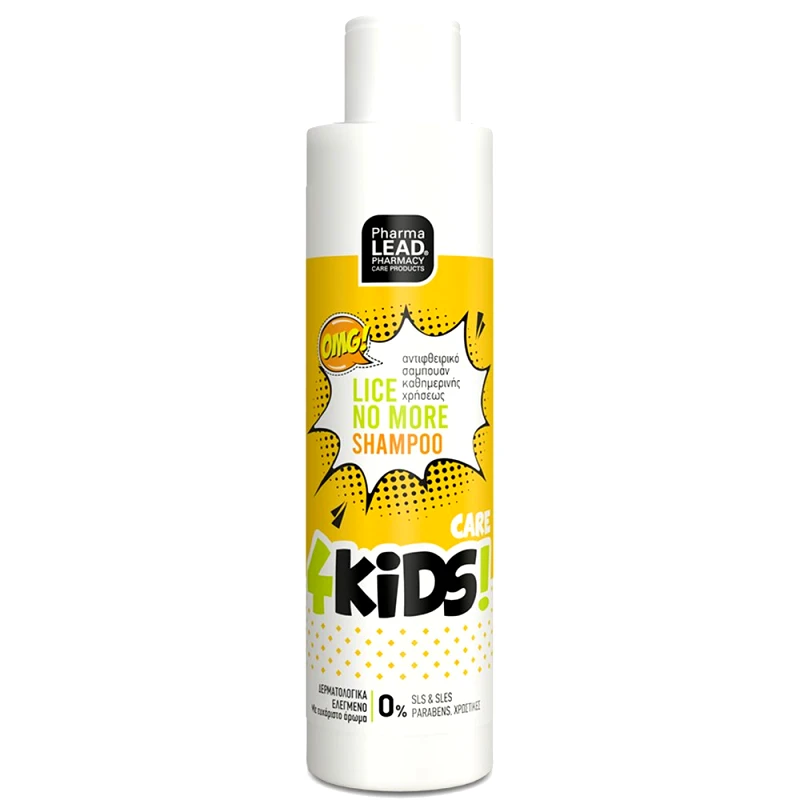 PharmaLead Pharmalead 4Kids Lice no More Shampoo Σαμπουάν για Πρόληψη & Απώθηση των Φθειρών που Περιποιείται & Ενυδατώνει τα Μαλλιά 125ml
