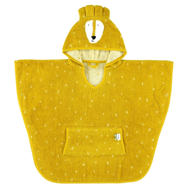 Trixie Trixie Poncho Κωδ 77503 Παιδική Πετσέτα - Πόντσο με Κουκούλα 1 Τεμάχιο - Mr. Lion