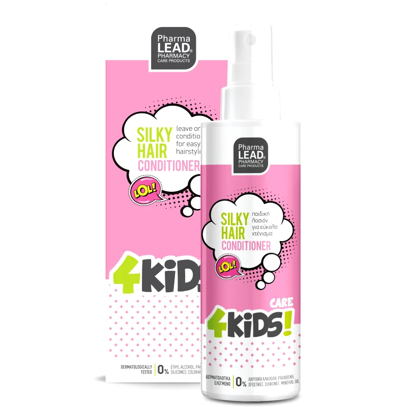 PharmaLead Pharmalead 4Kids Silky Hair Conditioner Παιδικό Spray Καθημερινής Χρήσης για Εύκολο Χτένισμα & Μεταξένια Μαλλιά, Χωρίς Ξέβγαλμα 150ml