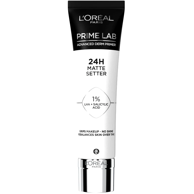 Loreal Paris L'Oreal Paris Prime Lab 24h Matte Setter Primer Βάση Μακιγιάζ για Λιπαρές Επιδερμίδες με Διάρκεια έως 24 Ώρες 30ml