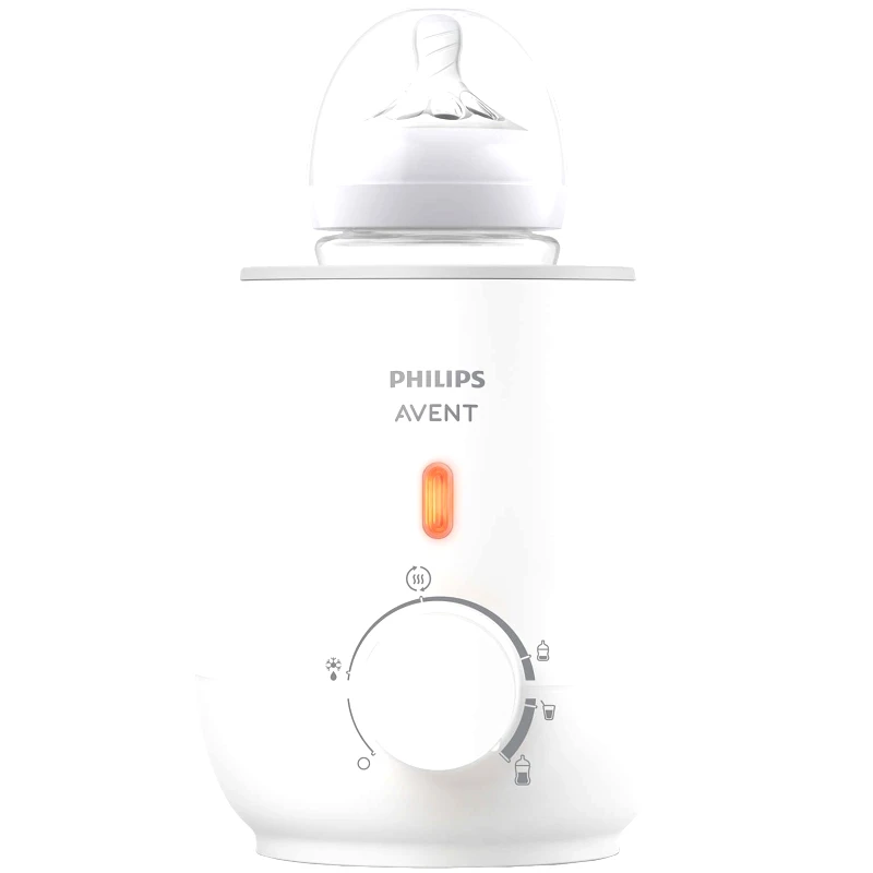 Philips Avent Avent Fast Bottle Warmer Advanced SCF355/09 Γρήγορος Ηλεκτρικός Θερμαντήρας Μπιμπερό & Βρεφικής Τροφής 1 Τεμάχιο