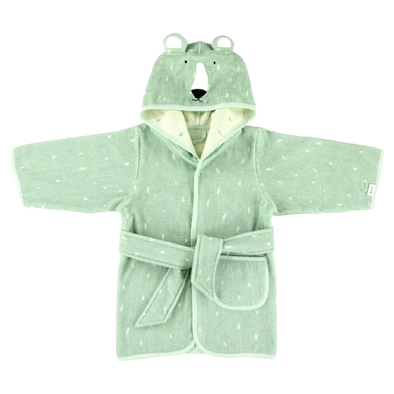 Trixie Trixie Bathrobe 3-4 Years Κωδ 77331 Παιδικό Μπουρνούζι με Κουκούλα 1 Τεμάχιο - Mr. Polar Bear