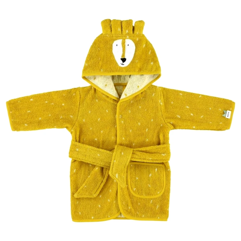 Trixie Trixie Bathrobe 5-6 Years Κωδ 77502 Παιδικό Μπουρνούζι με Κουκούλα 1 Τεμάχιο - Mr. Lion