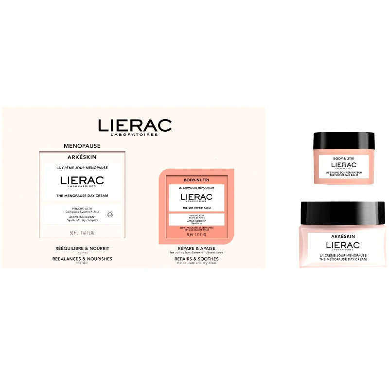 Lierac Lierac Promo Arkeskin The Manopause Day Cream 50ml & Body-Nutri The SOS Repair Balm 30ml