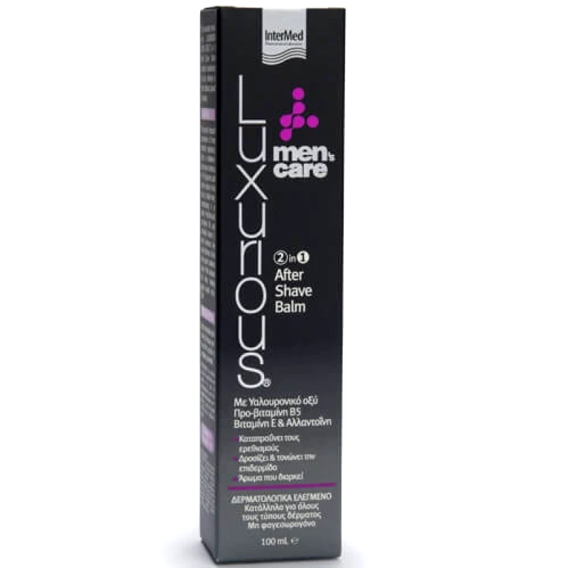 Luxurious Luxurious Men's Care 2 in 1 After Shave Balm Ενυδατικό & Προστατευτικό Γαλάκτωμα για Μετά το Ξύρισμα 100ml