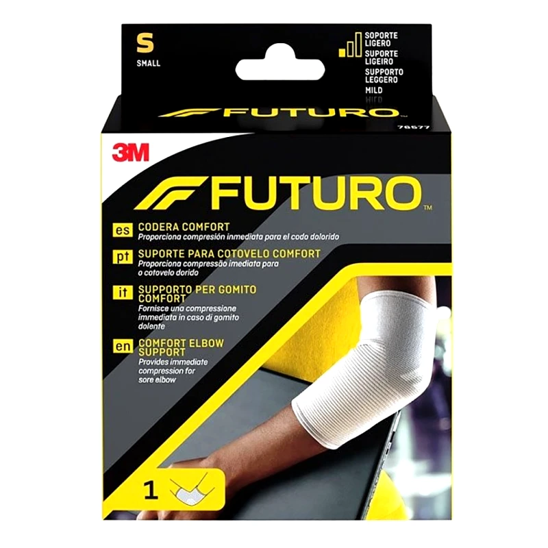 FUTURO 3M Futuro Comfort Elbow Support Ελαστική Περιαγκωνίδα 1 Τεμάχιο - Small