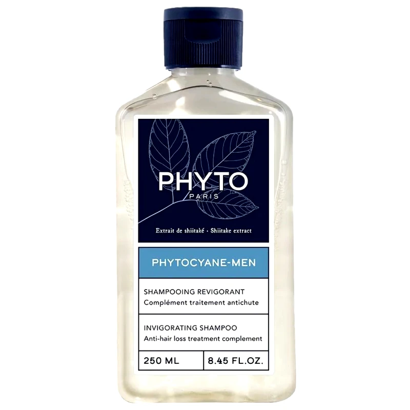 Phyto Paris Phyto Phytocyane Men Invigorating Shampoo Anti-Hair Loss Ανδρικό Αναζωογονητικό Σαμπουάν για Δυνατά Μαλλιά 250ml