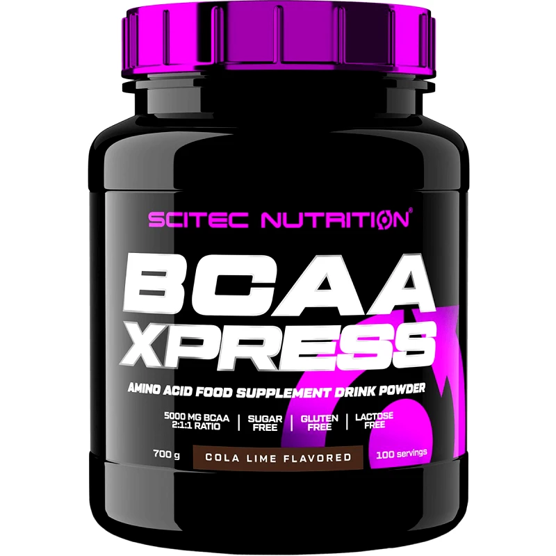 Scitec Nutrition Scitec Nutrition BCAA Xpress Amino Acid Drink Powder Συμπλήρωμα Διατροφής σε Σκόνη με Αμινοξέα Διακλαδισμένης Αλυσίδας 700g - Cola Lime