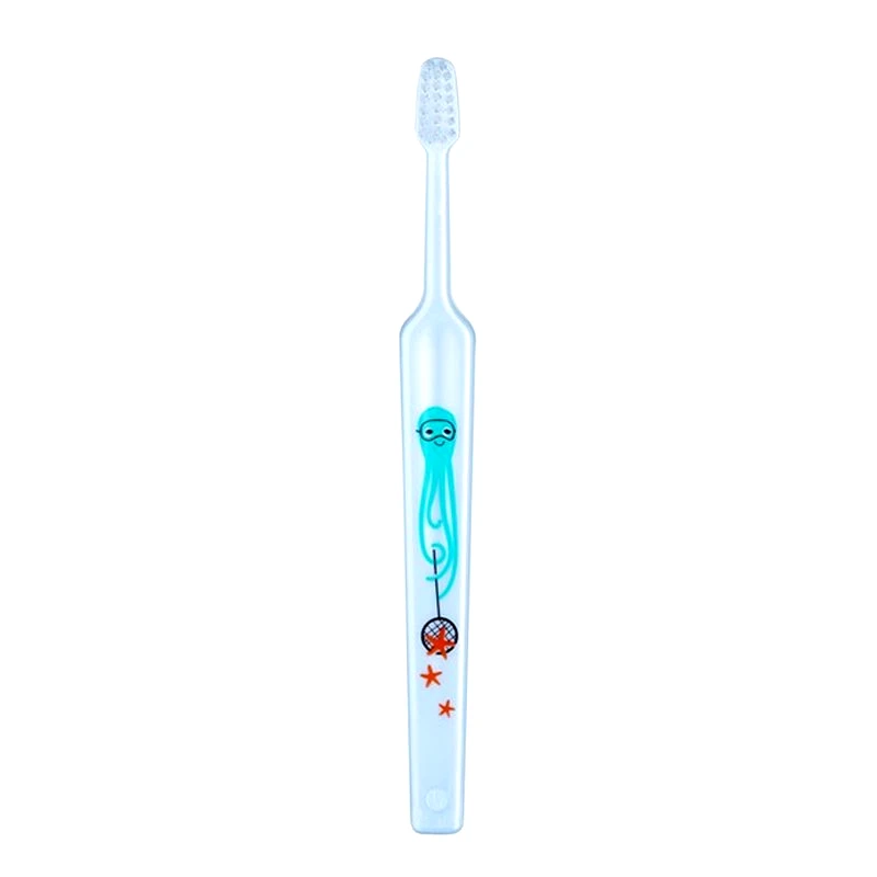 Tepe TePe Mini Extra Soft Παιδική Οδοντόβουρτσα για τα Πρώτα Δοντάκια από 0 Έως 3 Ετών 1 Τεμάχιο - Σιέλ