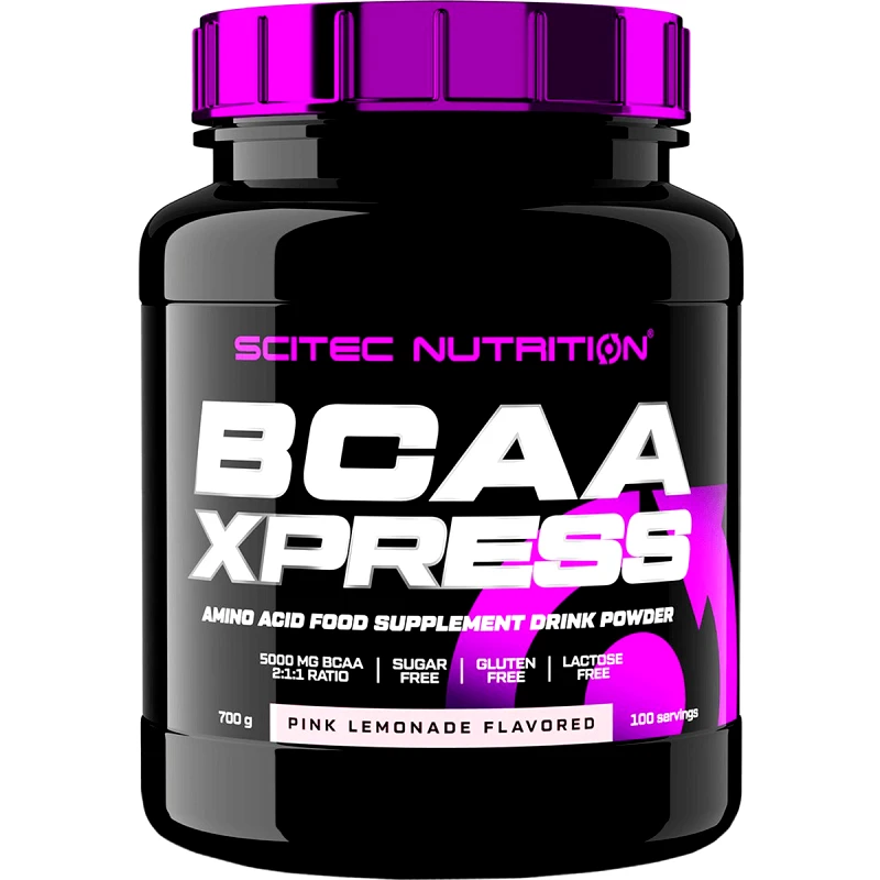 Scitec Nutrition Scitec Nutrition BCAA Xpress Amino Acid Drink Powder Συμπλήρωμα Διατροφής σε Σκόνη με Αμινοξέα Διακλαδισμένης Αλυσίδας 700g - Pink Lemonade
