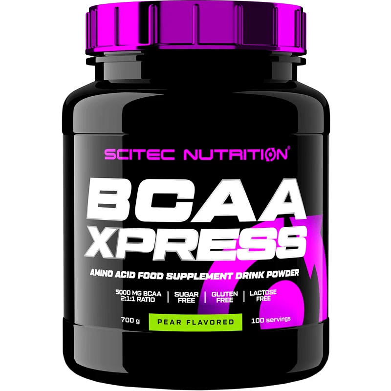 Scitec Nutrition Scitec Nutrition BCAA Xpress Amino Acid Drink Powder Συμπλήρωμα Διατροφής σε Σκόνη με Αμινοξέα Διακλαδισμένης Αλυσίδας 700g - Pear