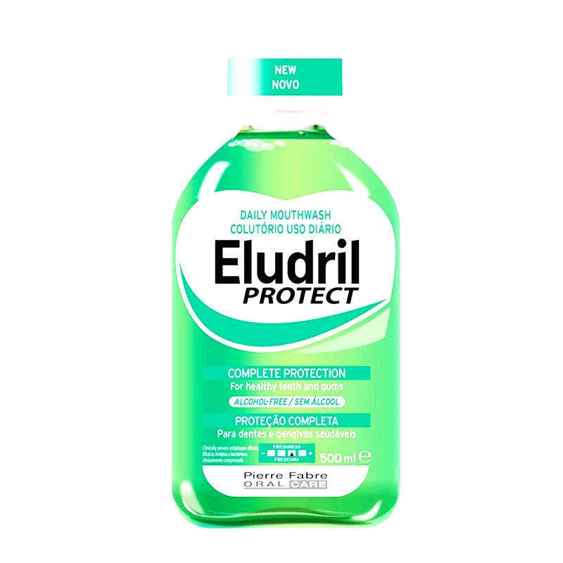 Pierre Fabre Oral Care Eludril Protect Στοματικό Διάλυμα για Υγιή Δόντια και Ούλα 500ml