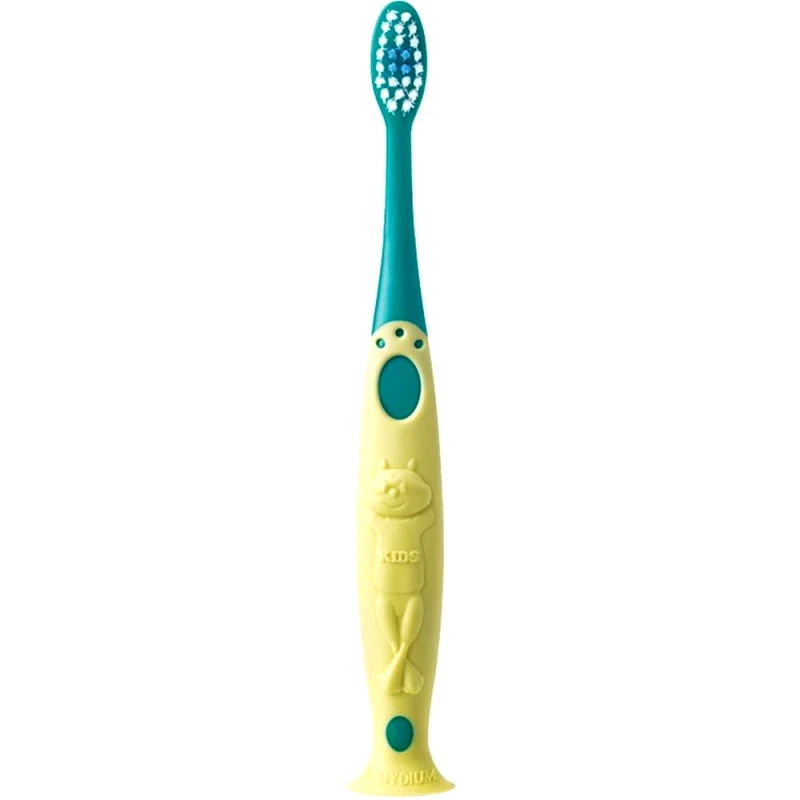 Pierre Fabre Oral Care Elgydium Kids Soft Toothbrush Πράσινο - Κίτρινο Μαλακή Οδοντόβουρτσα για Παιδιά 2 ως 6 Ετών 1 Τεμάχιο