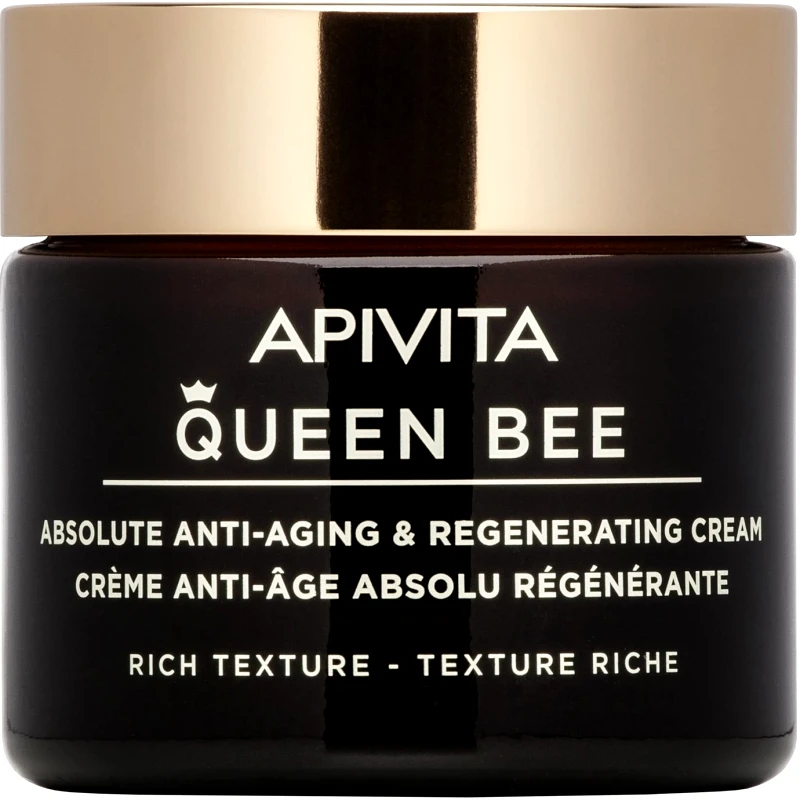 Apivita Apivita Queen Bee Absolute Anti-Aging & Regenerating Face Cream Rich Texture Κρέμα Απόλυτης Αντιγήρανσης & Αναγέννησης Πλούσιας Υφής 50ml