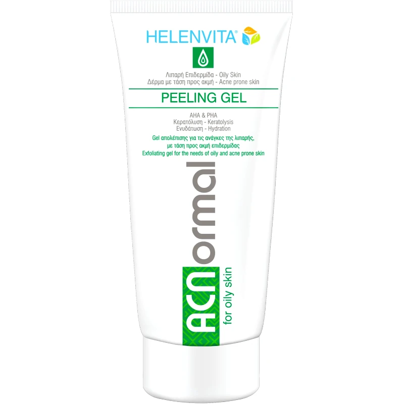 ΦΑΡΜΕΞ Helenvita ACNormal Peeling Gel Απολέπισης για τις Ανάγκες της Λιπαρής με Τάση προς Ακμή Επιδερμίδας 75ml